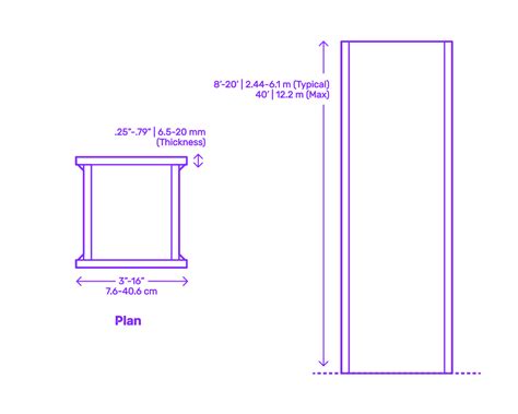 steel box column sizes|steel column width.